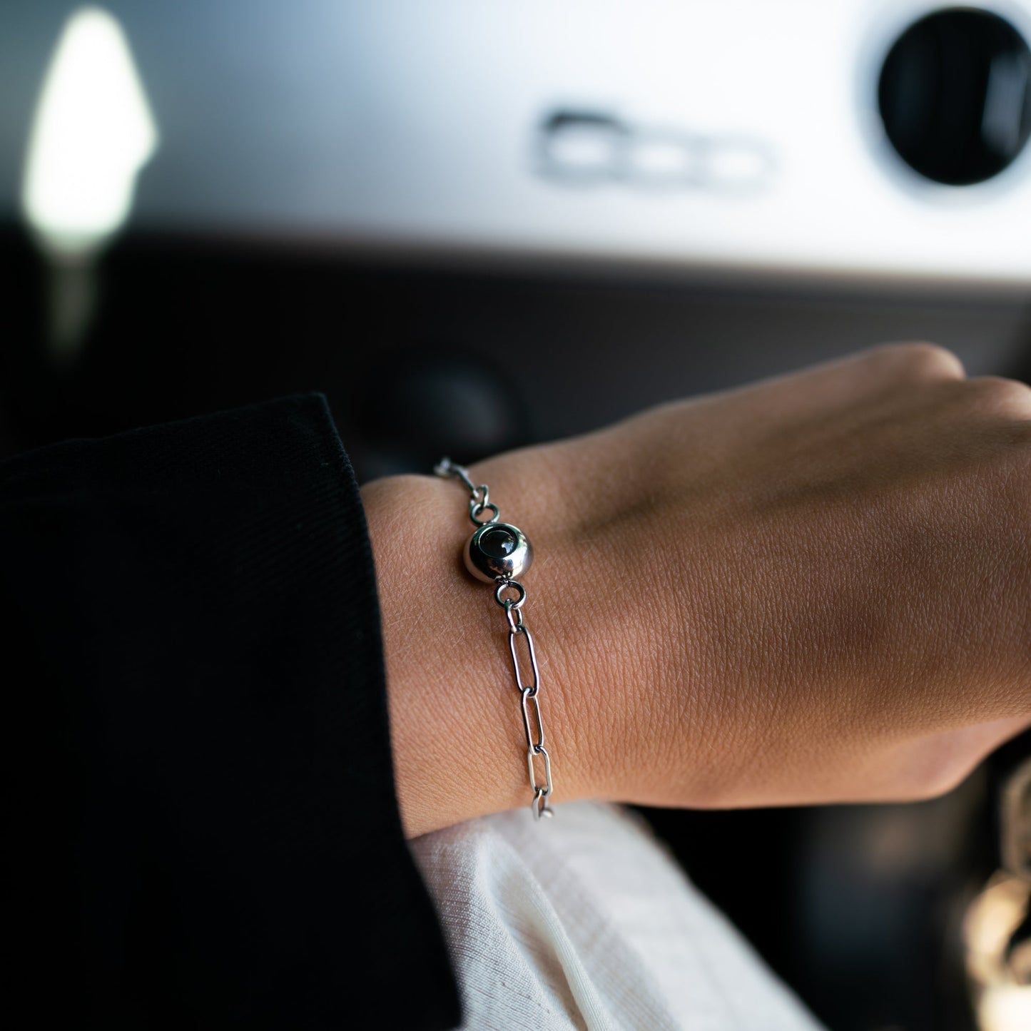 Bracelet photo personnalisé avec ta photo - Paperclip