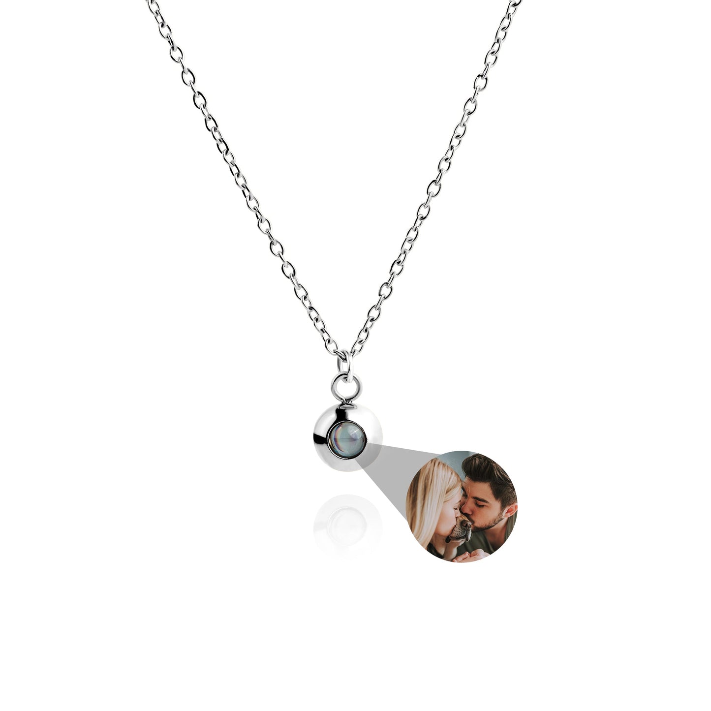 Collier photo personnalisé avec ta propre photo - délicat