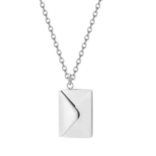 Collier personnalisé avec message secret