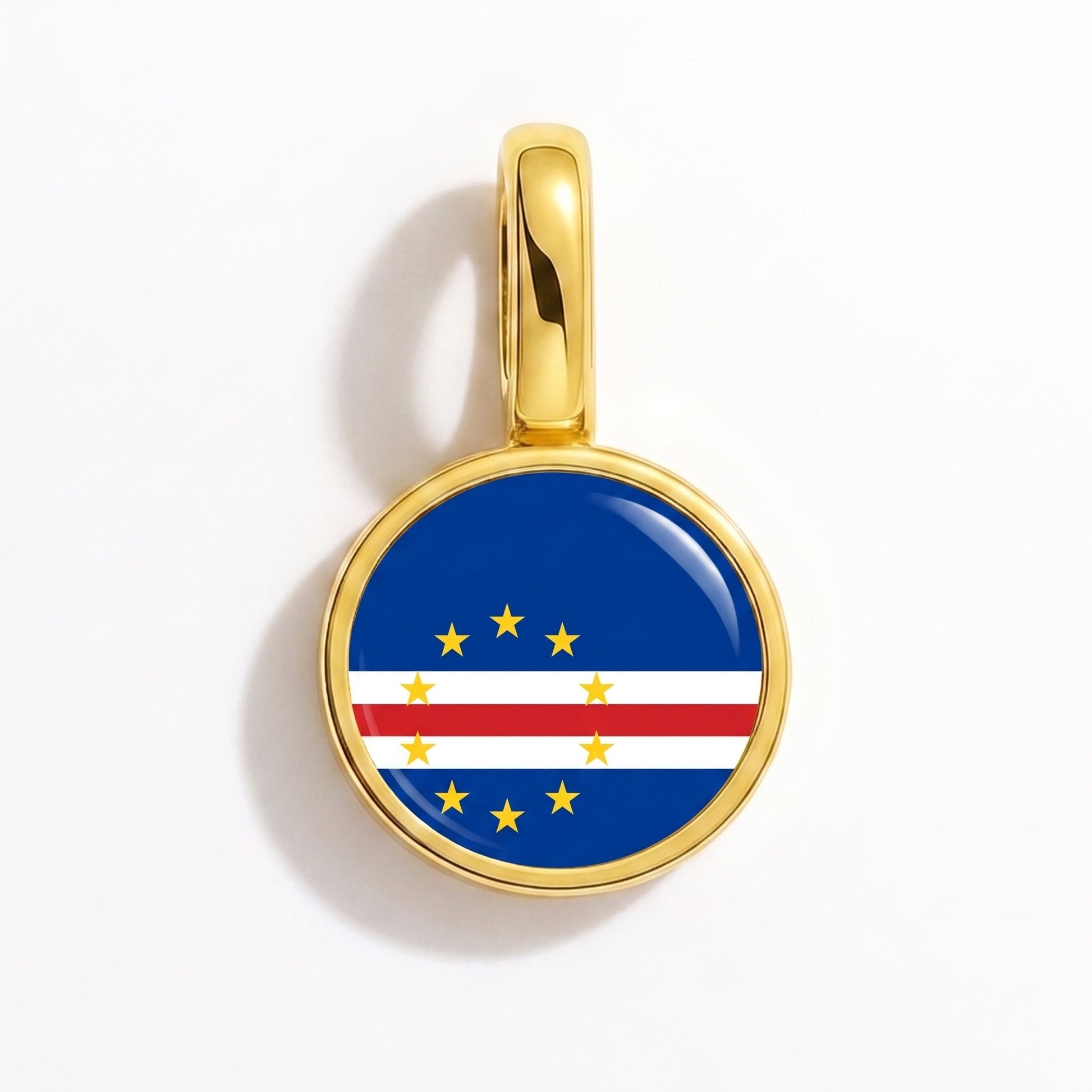 Charm drapeau Cap-Vert – rectangulaire or