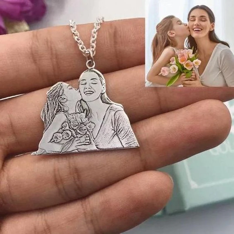 Collier personnalisé avec gravure