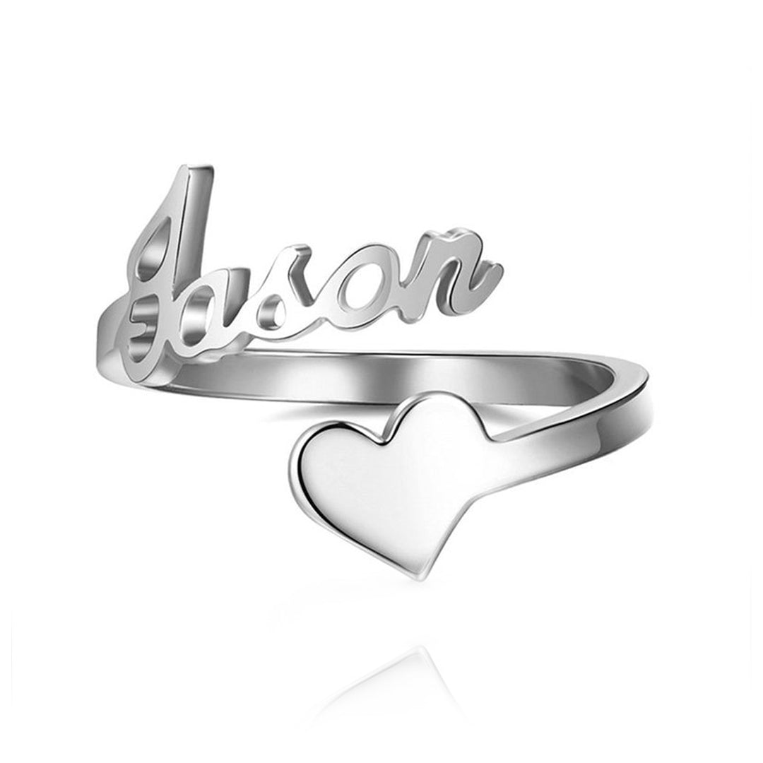Bague avec nom personnalisé