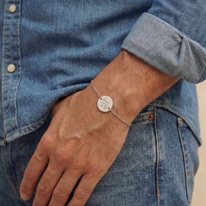 Bracelet personnalisé avec ton propre écriture/dessin