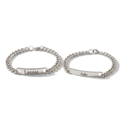 Bracelets partenaires avec gravure