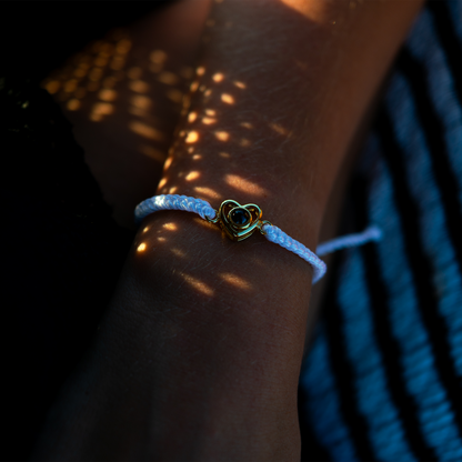 Bracelet photo personnalisé avec ta photo - Cœur