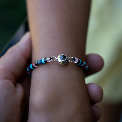 Bracelet photo personnalisé avec ta photo - Pierre Précieuse Heishi