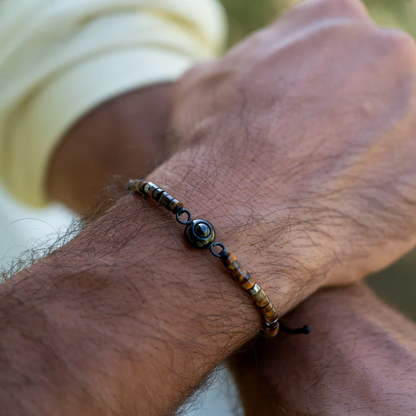 Bracelet photo personnalisé avec ta photo - Pierre Précieuse Heishi