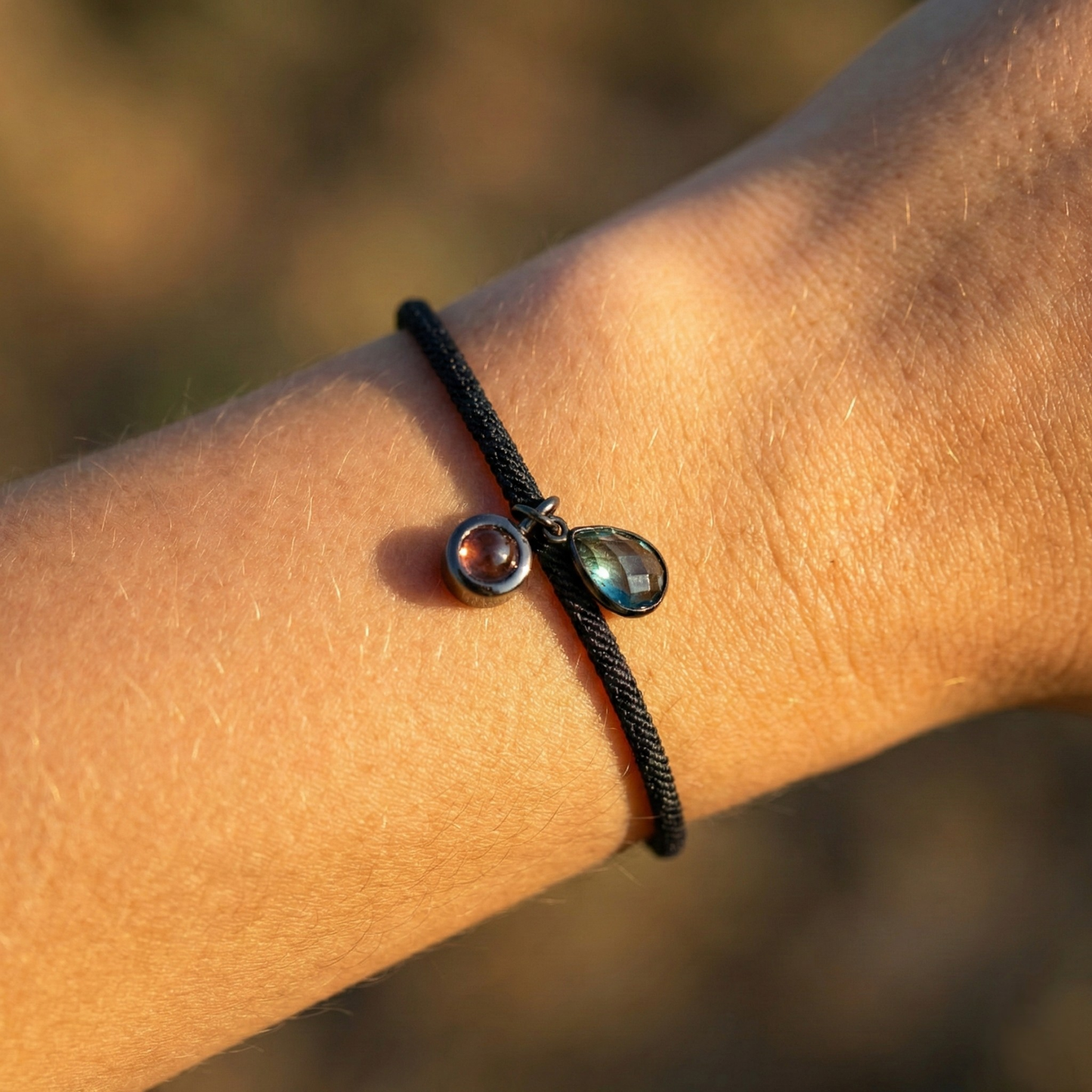 Bracelet photo personnalisé avec ta photo - Essence Pierre de naissance