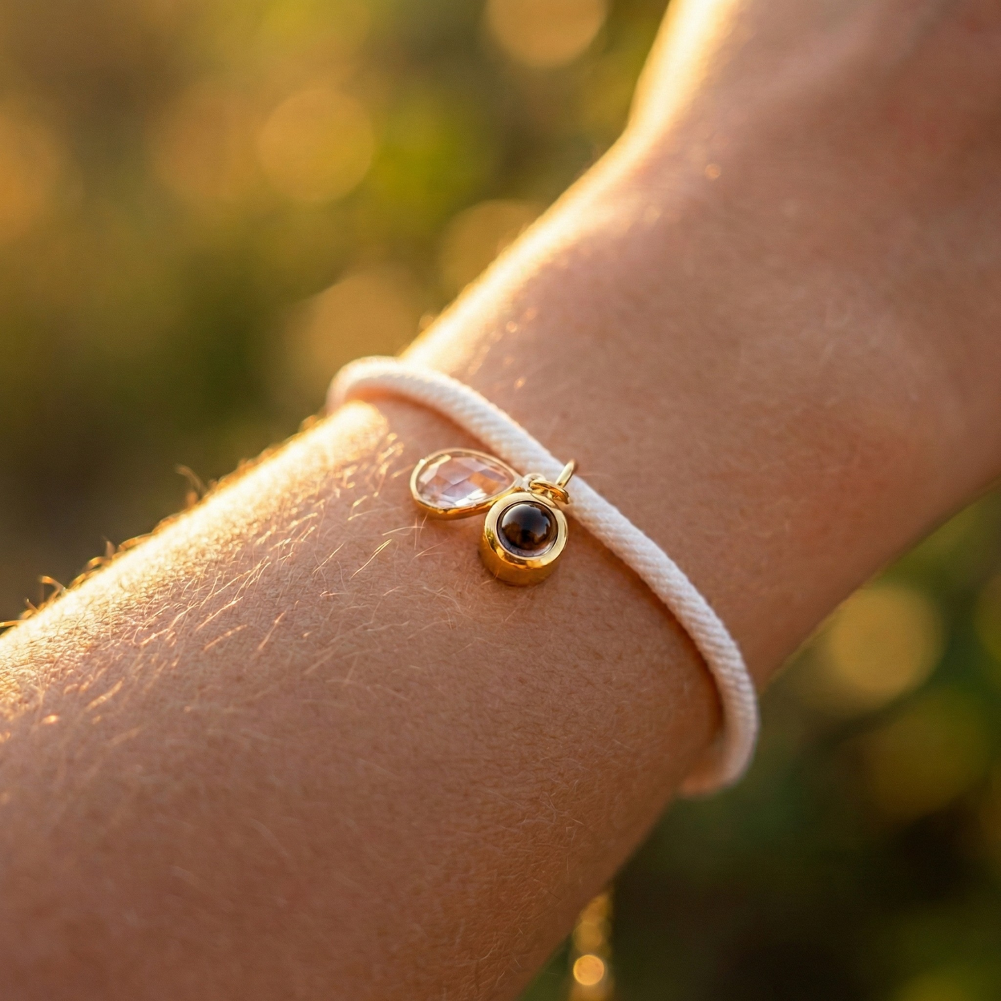 Bracelet photo personnalisé avec ta photo - Essence Pierre de naissance