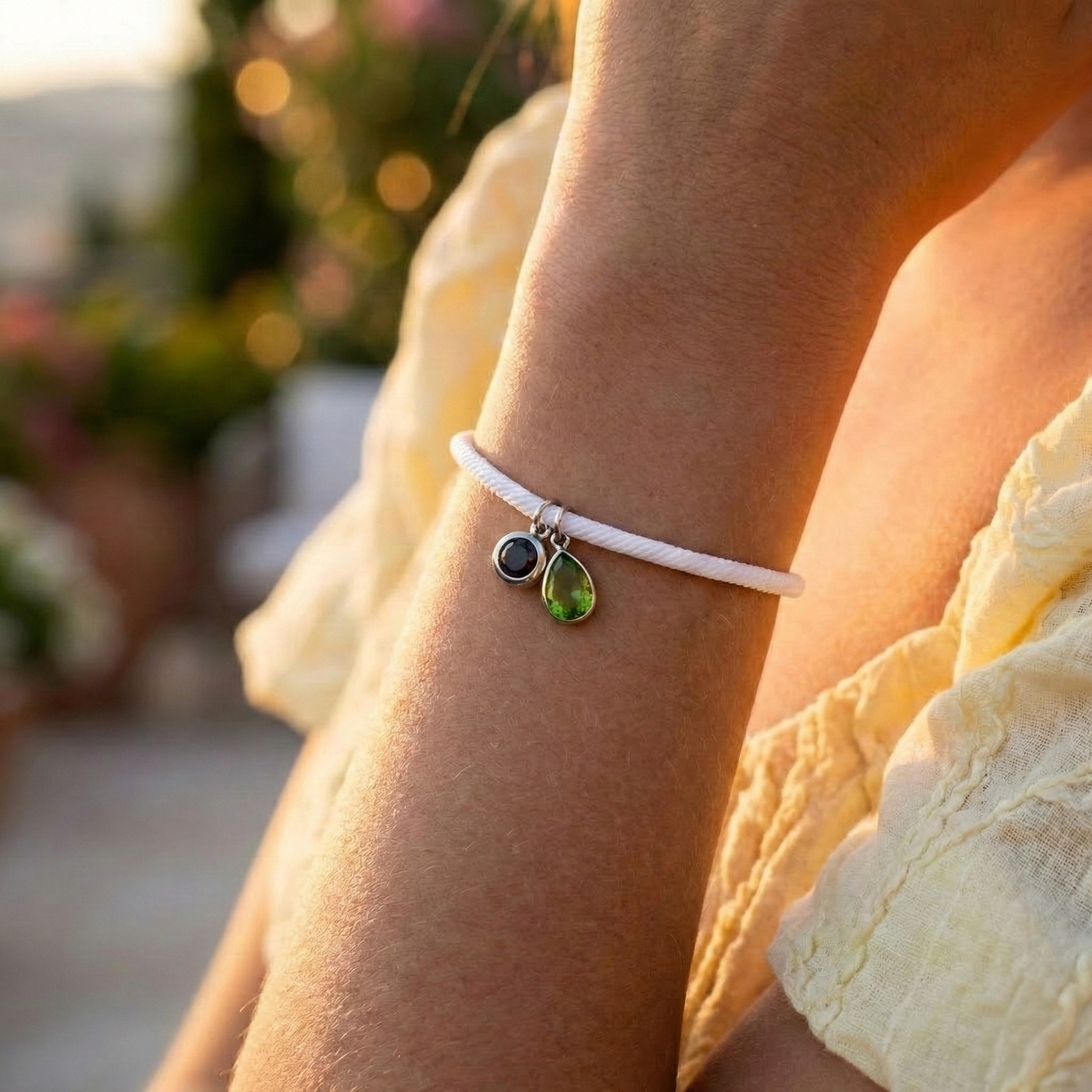 Bracelet photo personnalisé avec ta photo - Essence Pierre de naissance