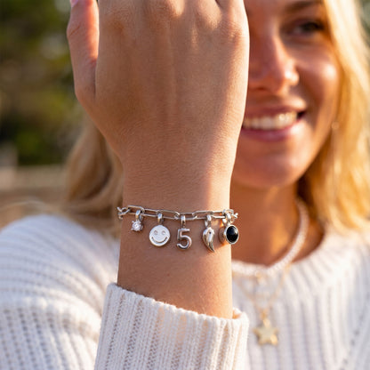 Bracelet Personnalisé avec Charms - Paperclip