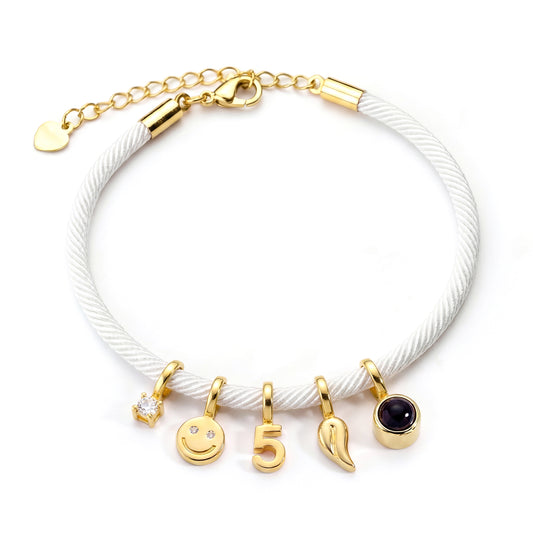 Bracelet Personnalisé avec Charms - Essence