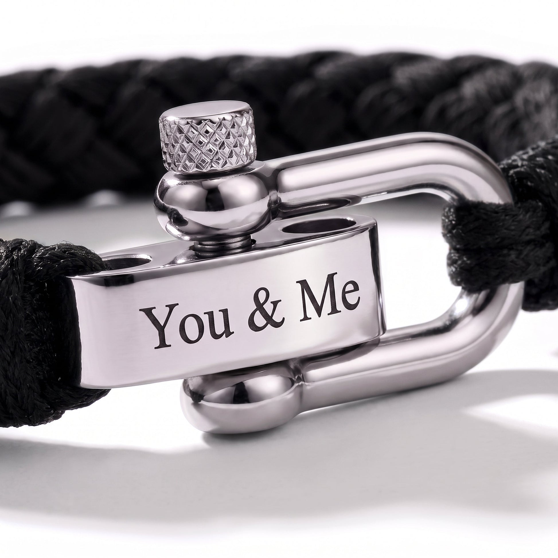 Bracelet Tressé avec Gravure