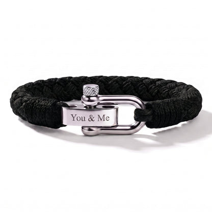 Bracelet Tressé avec Gravure