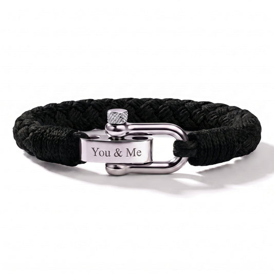 Bracelet Tressé avec Gravure