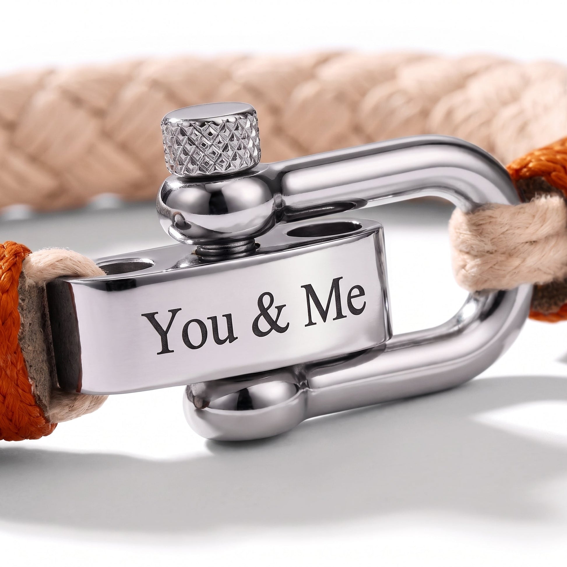 Bracelet Tressé avec Gravure