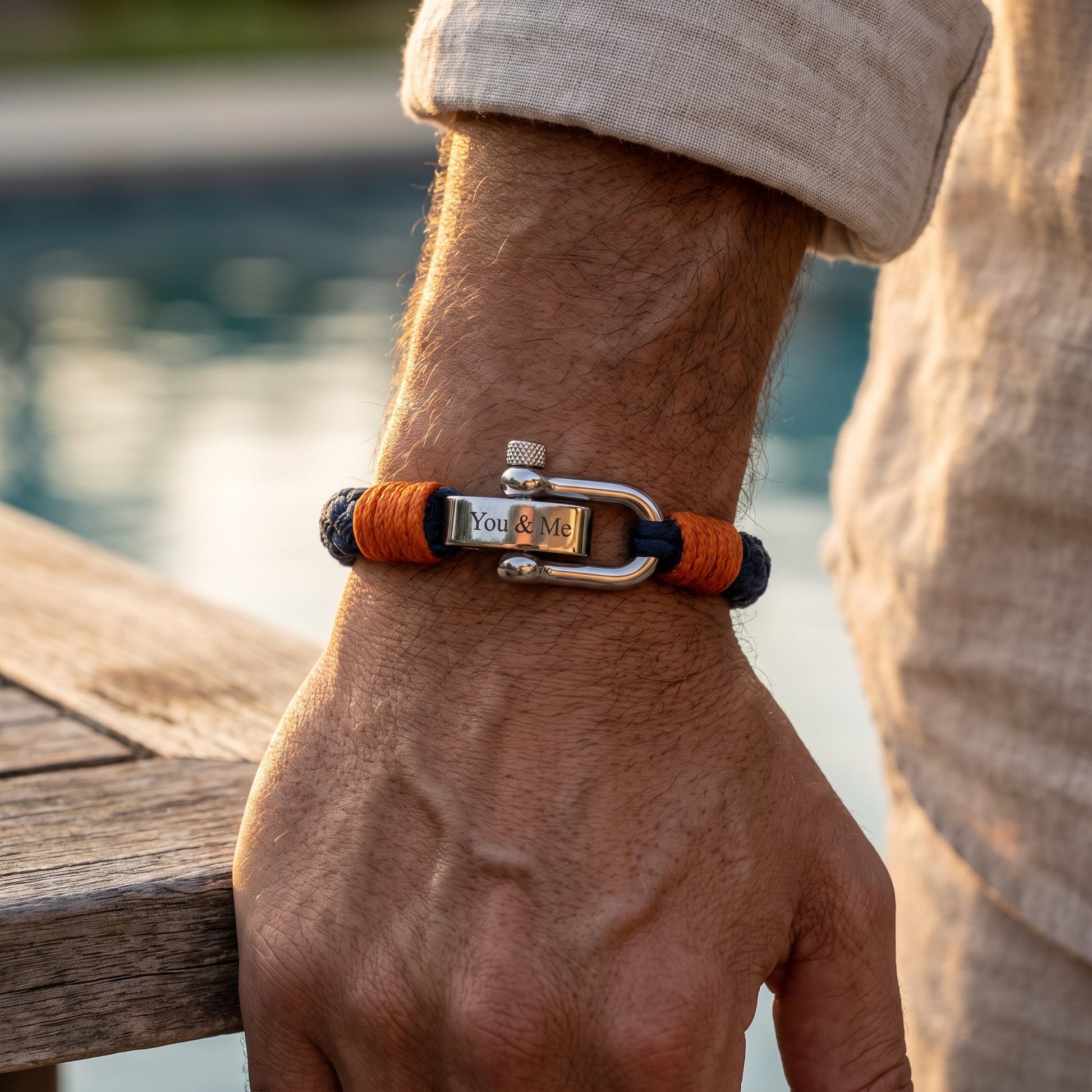 Bracelet Tressé avec Gravure