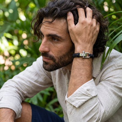 Bracelet Tressé avec Gravure