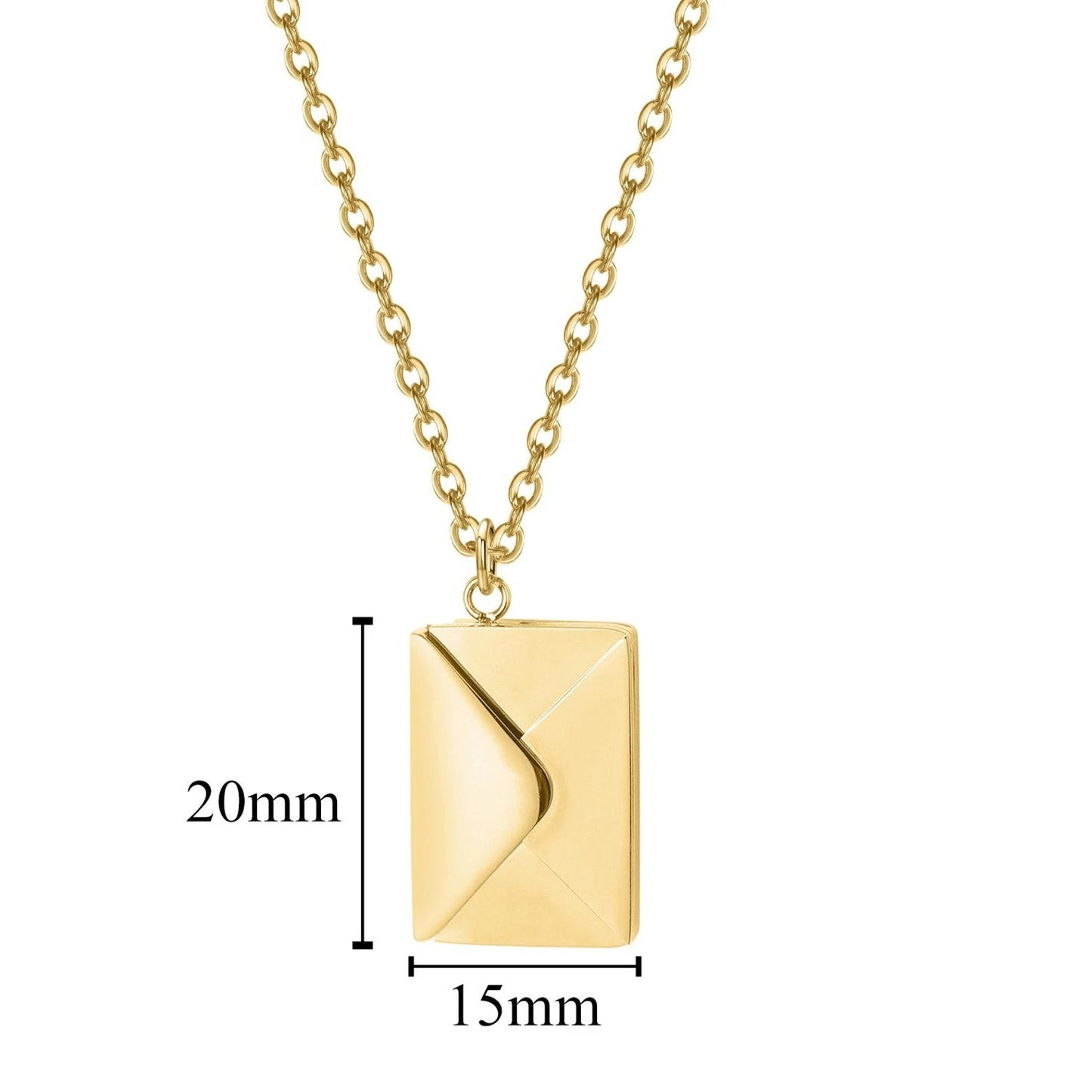 Collier personnalisé avec message secret