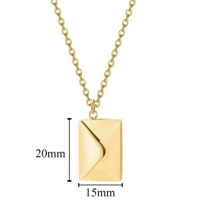 Collier personnalisé avec message secret
