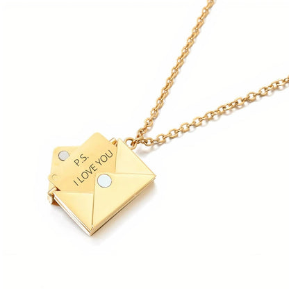 Collier personnalisé avec message secret