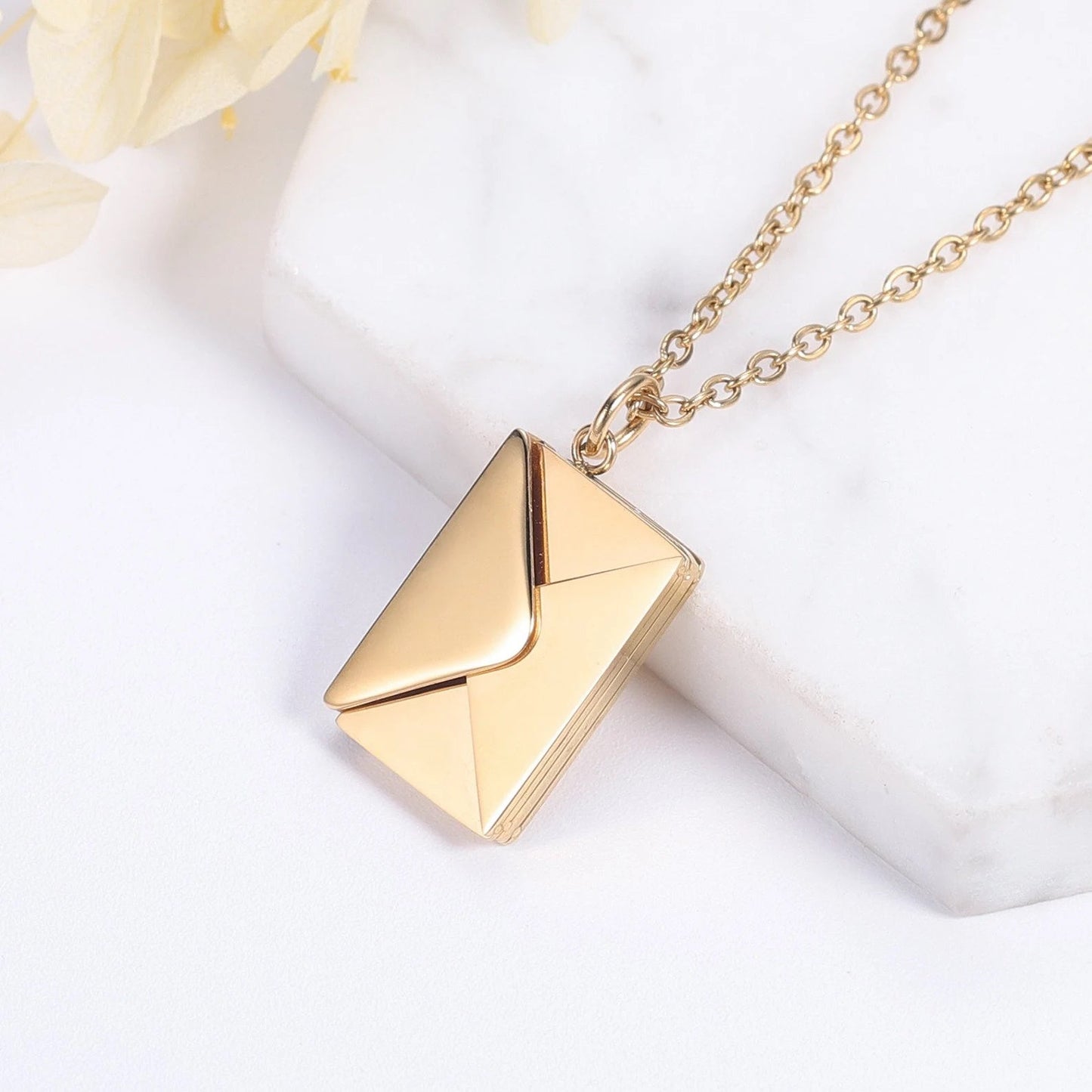 Collier personnalisé avec message secret