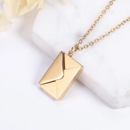 Collier personnalisé avec message secret
