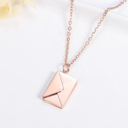 Collier personnalisé avec message secret